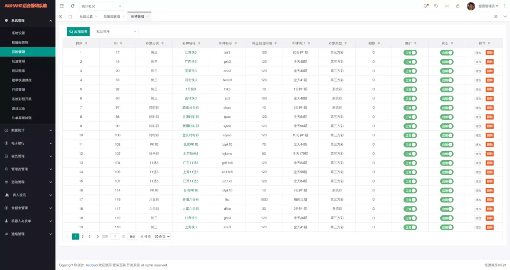 图片[17]-【大富二开全新UI乐游博悦娱乐源码】Linux系统+合买大厅+余额宝理财+前后端重构+完整运营修复版本