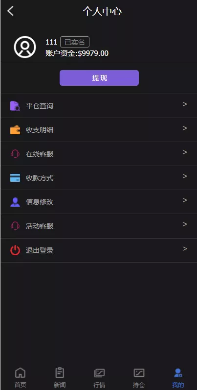 图片[11]-【全新PC版微盘系统】微盘外汇系统+USDT充值+九种语言+实名认证