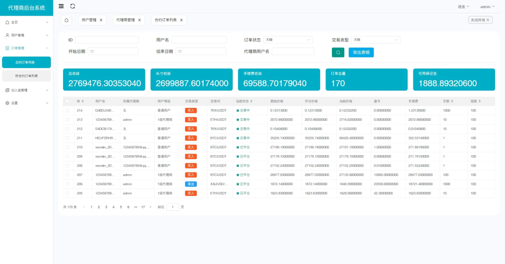 图片[19]-【海外FX7】综合外汇+十四国语言+挂单+后台双语言+前端uniapp源码