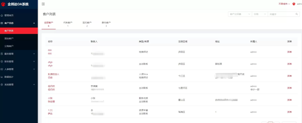 图片[2]-【财务公司】OA管理系统客户管理订单管理人员管理财务管理系统
