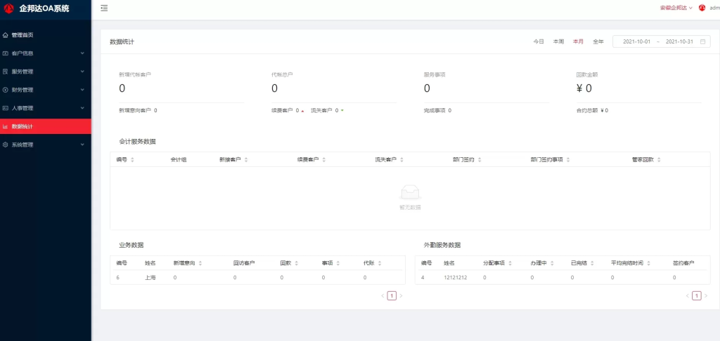 图片[8]-【财务公司】OA管理系统客户管理订单管理人员管理财务管理系统