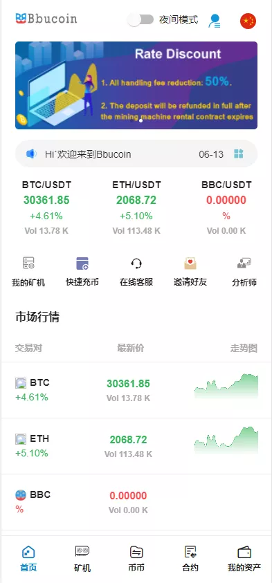 图片[5]-【全开源Bbank多语言】交易所二开平台币/矿机系统/分析师/币币合约交易