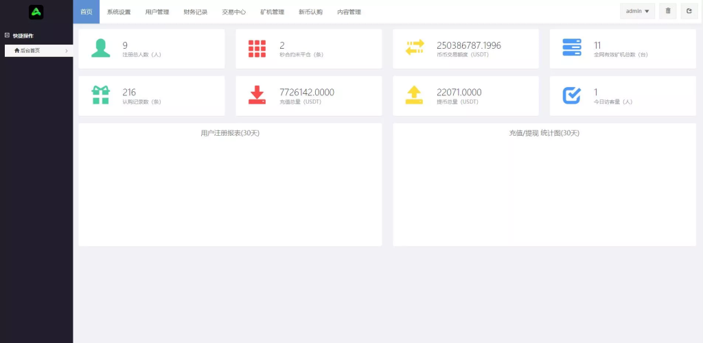 图片[15]-【全新优化版区块链交易所】币币秒合约交易+IEO认购+质押挖矿