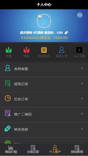 图片[2]-【9月修复最新微盘】微交易时间盘+期货+股票+点位盘+交易平台源码+用户投稿