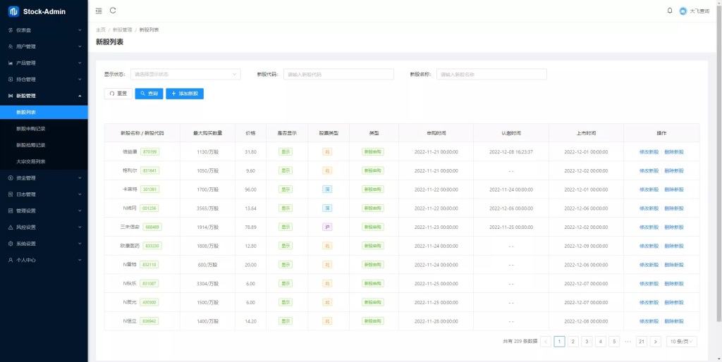 图片[17]-【香港股票源码】大宗交易源码+新股申购+vue全开源+搭建教程
