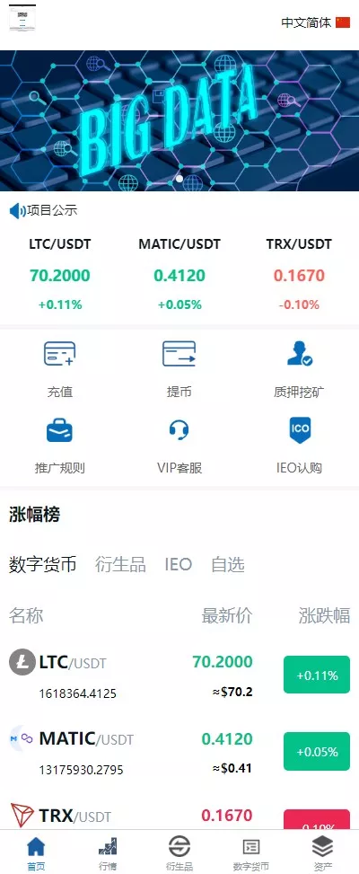 图片[9]-【新版多语言交易所系统】虚拟币外汇交易+期权合约交易+机器人+币币交易+PC+H5前端开源