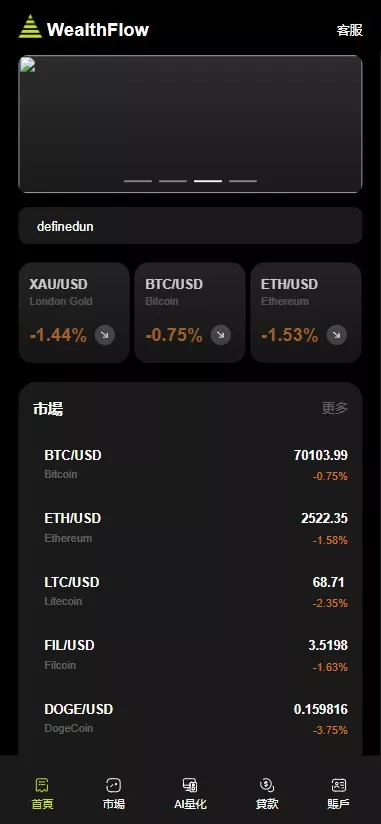 图片[2]-【多语言综合交易所系统源码】外汇+期货虚拟币交易+AI量化+贷款+前端编译后