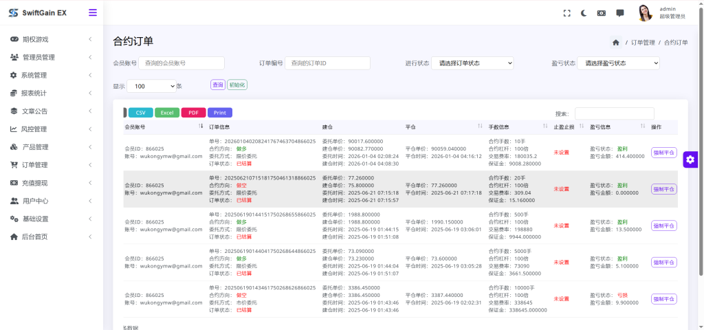 图片[22]-【售】SwiftGain EX多语言交易所源码/外汇+期货+虚拟货币+二开期权游戏+完整三级分销/前端vue纯源码+后端PHP